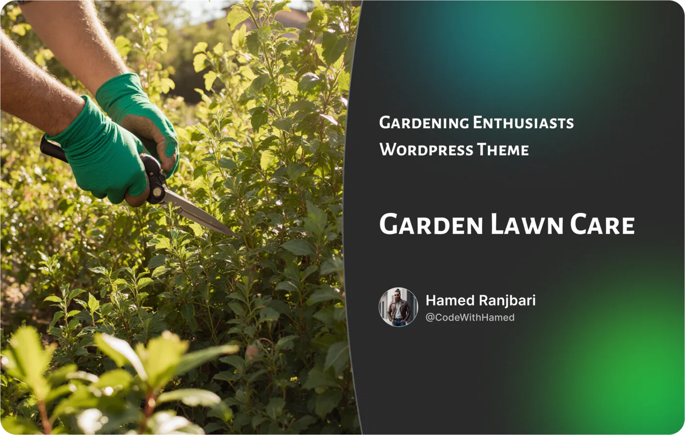 قالب وردپرس Garden Lawn Care 6